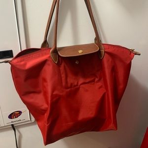 Longchamp tote Medium Red